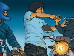 Ciamik! Pria Dibacok Komplotan Begal di Cikarang, Motor hingga HP Raib