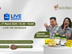 **”Live Shopping Bareng Sido Muncul di detikSore: Tebar THR-Logam Mulia saat Ramadan”**