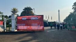 “Massa Mulai Ramaikan Aksi Peringatan May Day di Monas: Ribuan Buruh Datang Beragam”