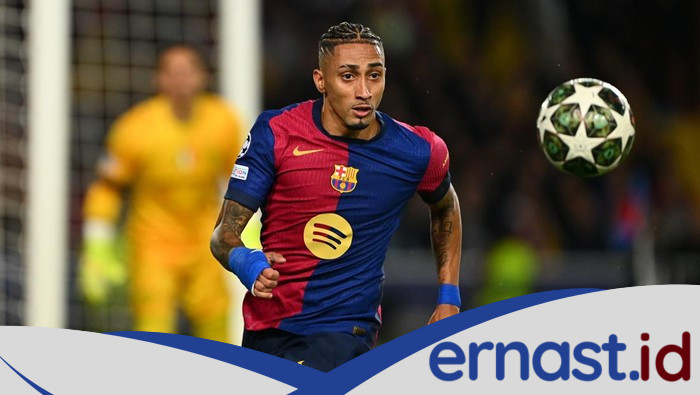 [Barcelona Ditahan Inter, Raphinha Lewati Torehan Messi]