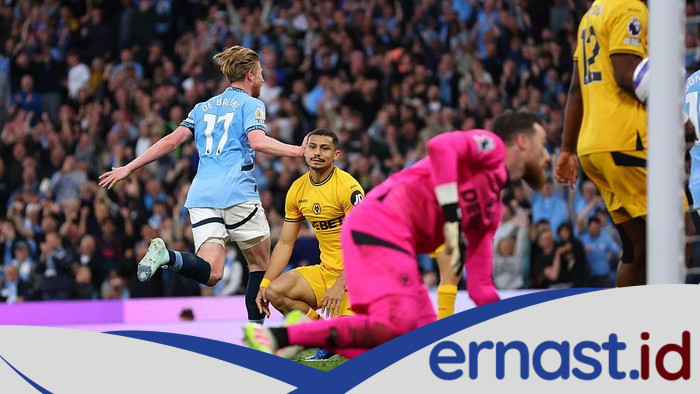 Man City Vs Wolves: De Bruyne Bawa The Citizens Raih Tiga Poin - Update 1