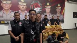 **143 Kg Ganja Ditemukan di Koper, Polisi Tangkap 2 Tersangka di Tangerang**