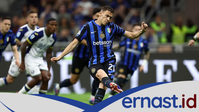 Inter Vs Verona: Penalti Asllani Menangkan Si Ular dalam Pertempuran Sengit