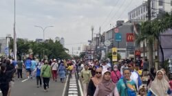 Depok Bergegas, Jalan Margonda Terpaksa Ditutup karena CFD Perdana