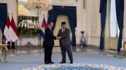 Prabowo Subianto Resmi Terima Presiden Senat Kamboja di Istana Merdeka, Jakarta