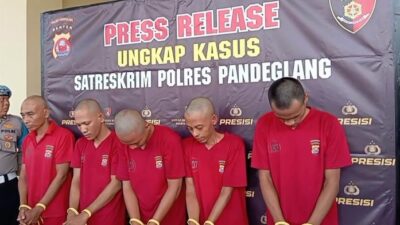 Polisi Tangkap Komplotan Pencuri Motor di Pandeglang, Pelaku Beraksi 30 Kali!