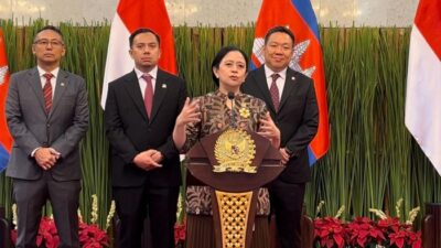“Puan Bertemu Presiden Senat Kamboja, Bahas Krisis yang Merenggut Nyawa”