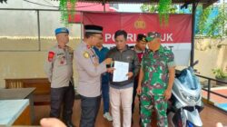 Polsek Ciputat Timur Kembalikan Motor Curian, Warga Bersorak Kebahagiaan