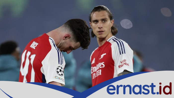 Tanpa Gelar, Duh! Arsenal Tumbang di Akhir Pekan Ini