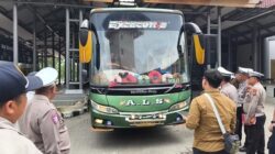 Polda Riau Berantas Kecelakaan, Ramp Check Prioritaskan Keselamatan Angkutan Umum