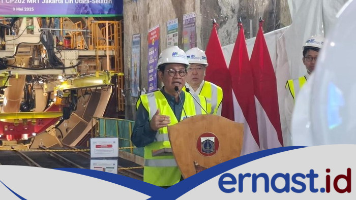 Pramono Resmikan Proyek Tunnel MRT Fase 2A: Kebanggaan Baru Jakarta untuk 2029