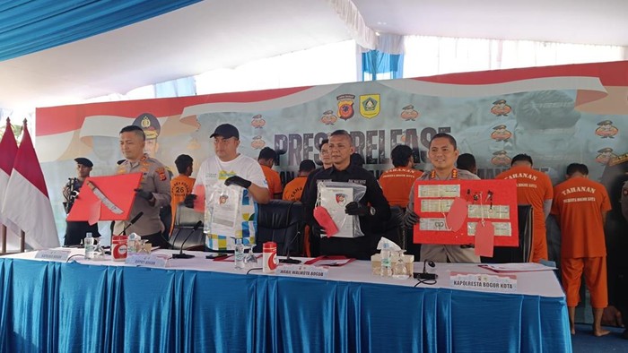 Polisi Bogor Berhasil Amankan 109 Kendaraan dari Premanisme Berkedok Matel