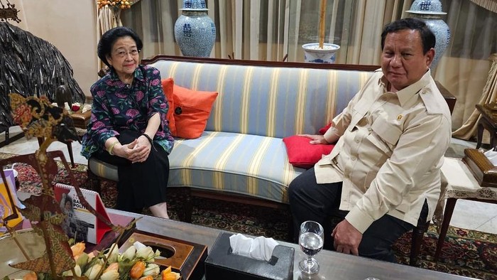Prabowo dan Megawati, Sinyal Pertemuan Lagi Usai Prabowo Disebut Kangen Nasgor Megawati?