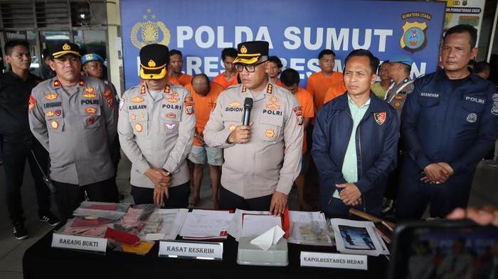 Polrestabes Medan Tancap Gas, Tangkap 80 Preman dan 71 Jukir Liar!