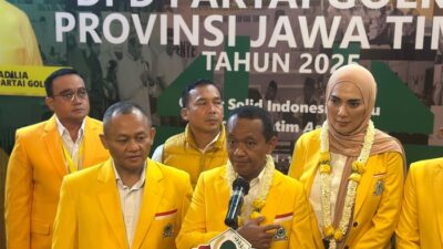 Bahlil: Kinerja Sarmuji Bisa Naikkan Kursi Partai, Nilainya A!