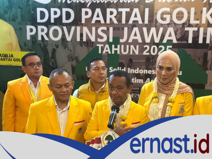 Bahlil: Kinerja Sarmuji Bisa Naikkan Kursi Partai, Nilainya A!