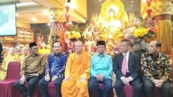 Menag Hadiri Perayaan Waisak, Pementasan Toleransi di Wihara Ekayana Arama Jakbar