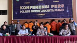 Polisi Ungkap 9 Pria Berpakaian Jukir di Jakpus, Terancam Hukuman Keras