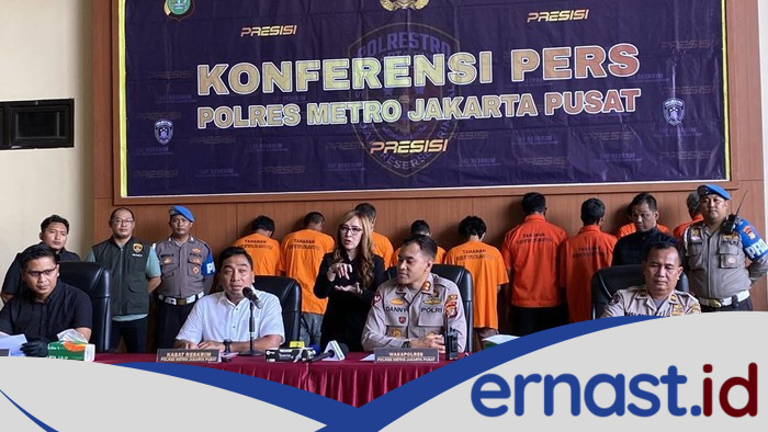 Polisi Ungkap 9 Pria Berpakaian Jukir di Jakpus, Terancam Hukuman Keras