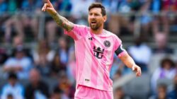 **Messi Frustrasi, Dapat Kartu Kuning Setelah Peluit Panjang Berbunyi dalam Pertandingan Inter Miami vs San Jose**