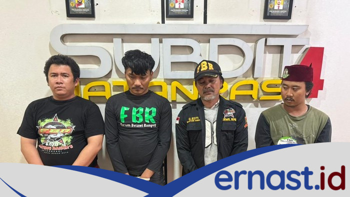 Ketua-Anggota FBR Bojongsari Ditangkap Jatanras PMJ karena Pemerasan Pedagang