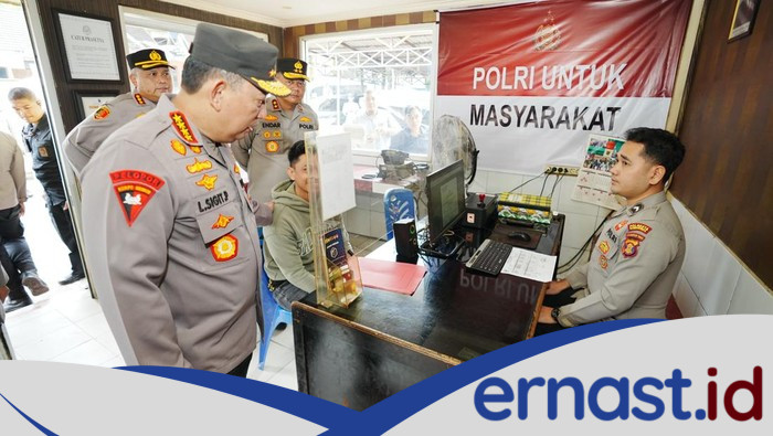 Kapolri Sigit Prabowo Sidak Polsek Samarinda Kota, Pastikan Masyarakat Dapat Pelayanan Terbaik