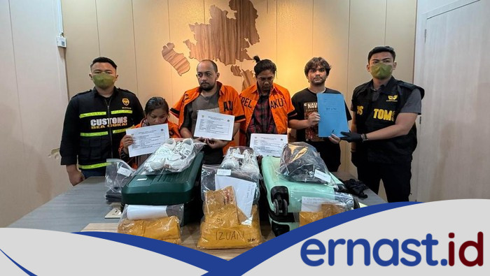 Bareskrim Turunkan 2,046 Kg Sabu di Bandara Batam, Tiga Kurir Narkoba Diamankan
