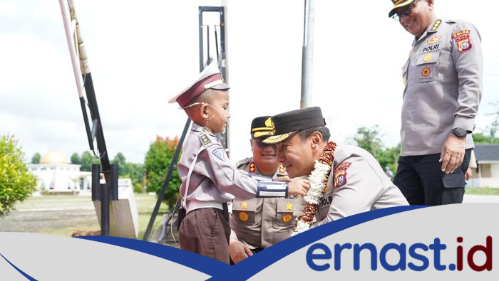 [Disambut Antusias, Kapolda Riau Saksikan Kreativitas Polisi Cilik di Meranti]