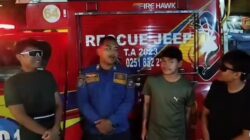 3 Remaja Bogor Terpaksa Meminta Bantuan Damkar Setelah Kehabisan Uang saat Lari Malam