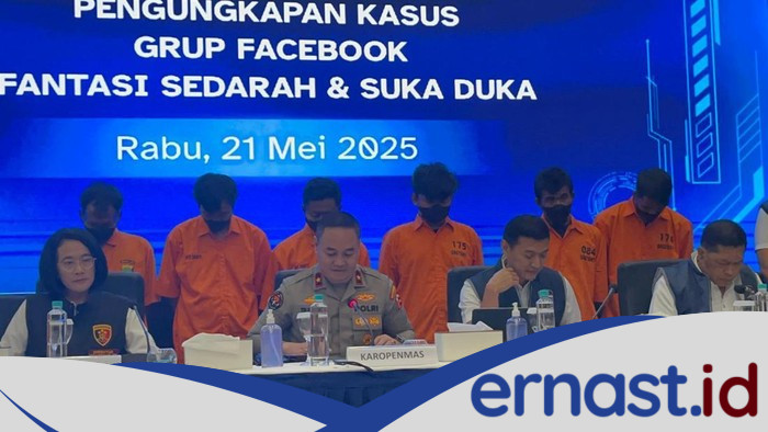 6 Tersangka Grup 'Fantasi Sedarah' Diancam Hukuman Berat, Bareskrim Polri Tangkap 6 Orang di 4 Wilayah