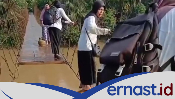 Guru Jambi Minta Maaf atas Video Jembatan Rusak yang Viral