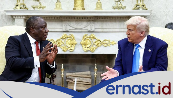 Trump Sengit dengan Presiden Afsel Saat Pertemuan di Gedung Putih: Video Sensasional tentang Genosida Petani Kulit Putih