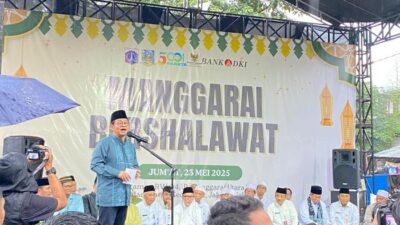 “Pramono Resmi Luncurkan ‘Manggarai Bershalawat’, Bocah Minta Perhatian Khusus”