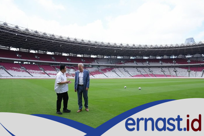 **Erick Thohir Bersama FIFA, Siapkan GBK untuk Indonesia vs China**