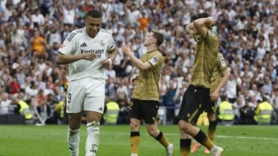 “Madrid Vs Sociedad: Brace Mbappe Menyelamatkan El Real dari Kebuntuan! 2-0!”