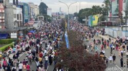 **Ramainya Car Free Day Depok, Warga Jadi ‘Tersesat’ Saat Jogging**