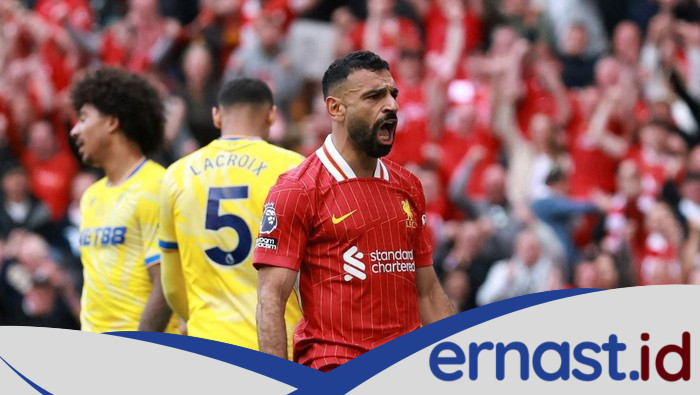 **Mohamed Salah Kecap 47 Gol, Samai Rekor Shearer dan Cole di Premier League**