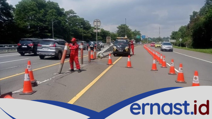 Long Weekend, Contraflow Pagi Ini di Km 44-46 Tol Jagorawi Arah Puncak - Update 1
