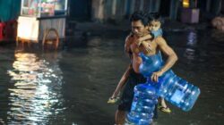 Banjir Rob Menerjang 2 RT di Penjaringan, Ketinggian Air 55 Cm