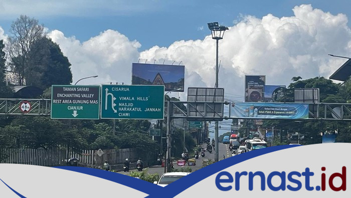 Contraflow Tol Jagorawi Dihentikan, Lalin Normal di Km 44-46 Puncak