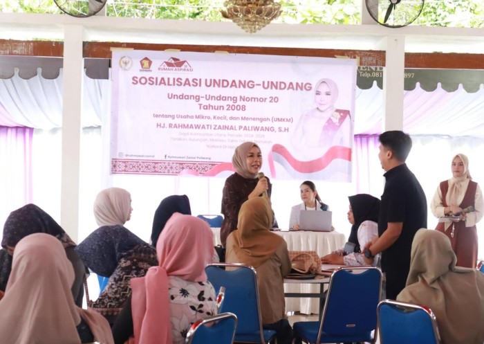 Legislator Gerindra Dukung UMKM Nunukan dengan Edukasi dan Sembako