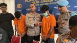 Polisi Depok Tangkap Duo Maling Motor, Puluhan Korbannya Teridentifikasi