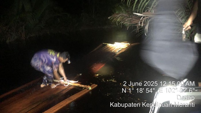 Polisi Bongkar Illegal Logging di Meranti Riau, 20 Ton Kayu Disita - Update 1