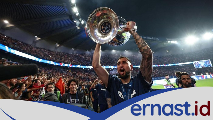 Donnarumma Fokus pada Timnas Italia, Setelah PSG Raih Treble Champions