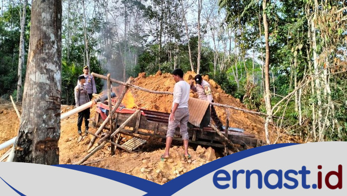 **Penertiban Penambangan Ilegal di Kuansing Riau: Pelaku Tak Ditemukan, Warga Tetap Waspadai**