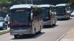 **Performa Bus AKAP Terkena Dampak Deflasi, Penumpang Turun 23%**