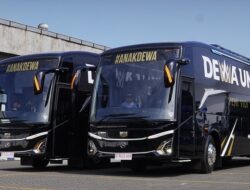 Mewah Banget! Bus Baru Dewa United Pakai Bodi Adiputro dan Sasis Mercy: Spesifikasi dan Performa