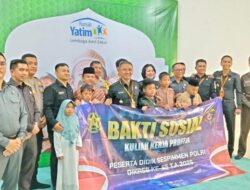 **Serdik Sespimmen Polri Bantu Pengadaan Air Bersih di Ponpes Tangsel: Aksi Kepedulian yang Inspiratif**