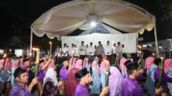 Kapolres Bantu Wujudkan Takbir Damai di Malam Idul Adha Inhu Riau