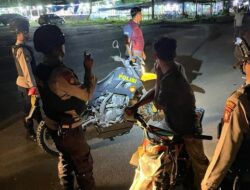 Tim Raga Turun ke Jalan, Amankan Malam Takbiran di Rokan Hulu Riau